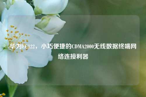 华为EC122,小巧便捷的CDMA2000无线数据终端网络连接利器