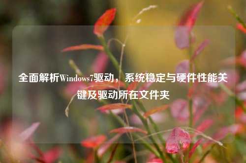 全面解析Windows7驱动,系统稳定与硬件性能关键及驱动所在文件夹