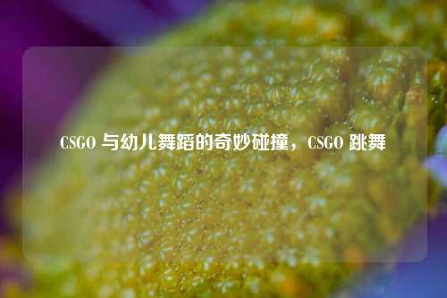 CSGO 与幼儿舞蹈的奇妙碰撞,CSGO 跳舞