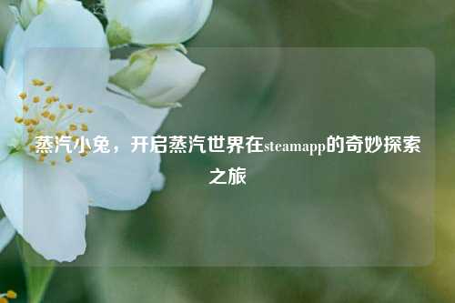 蒸汽小兔,开启蒸汽世界在steamapp的奇妙探索之旅