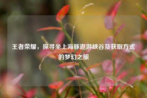 王者荣耀，探寻坐上海豚遨游峡谷及获取方式的梦幻之旅