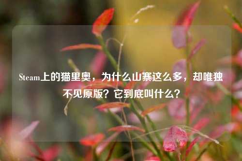 Steam上的猫里奥,为什么山寨这么多,却唯独不见原版?它到底叫什么?