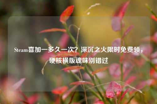 Steam喜加一多久一次?深沉之火限时免费领,硬核横版魂味别错过